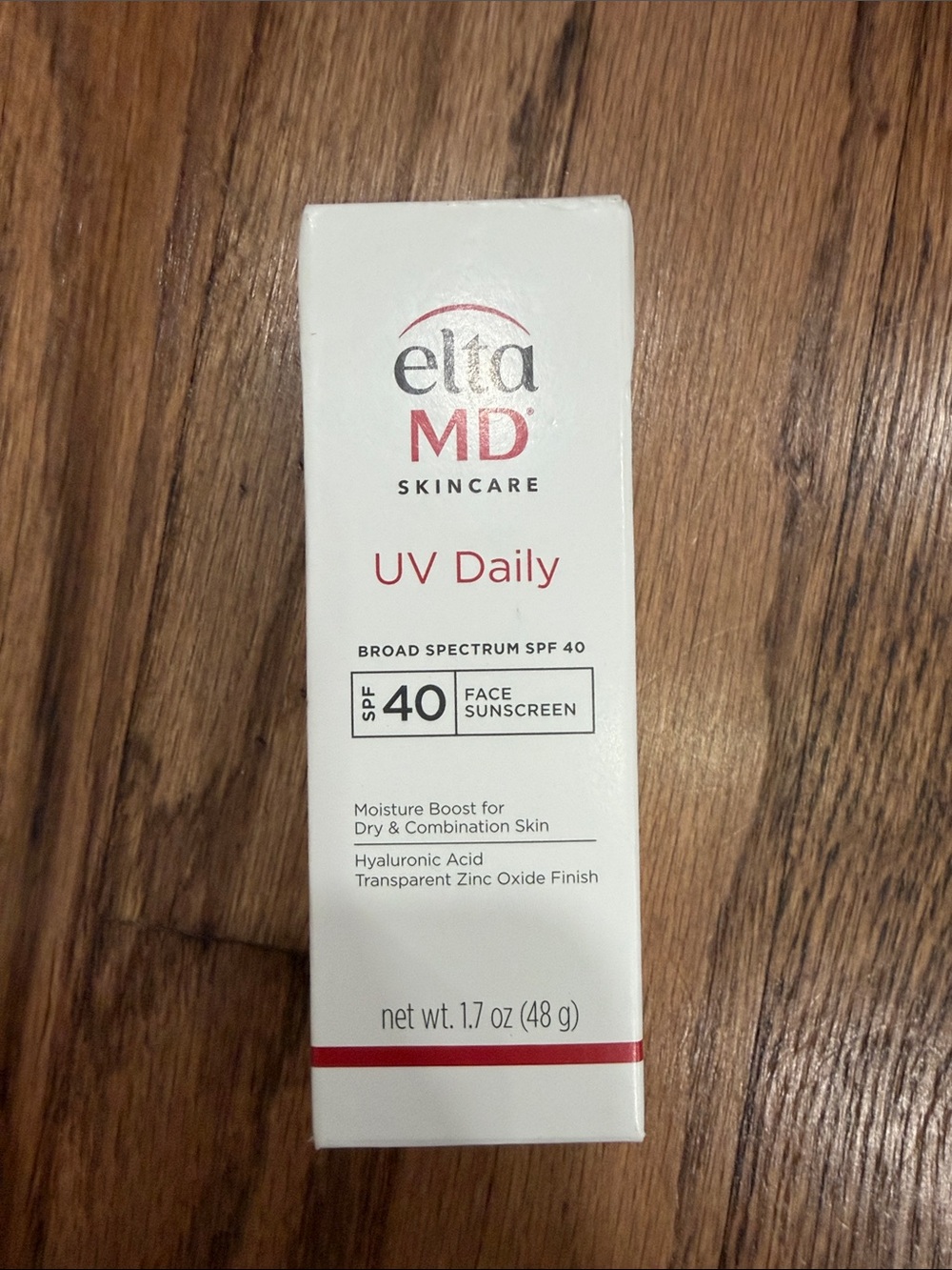 EltaMD UV Daily SPF 40 Face Sunscreen - White and Red Accents